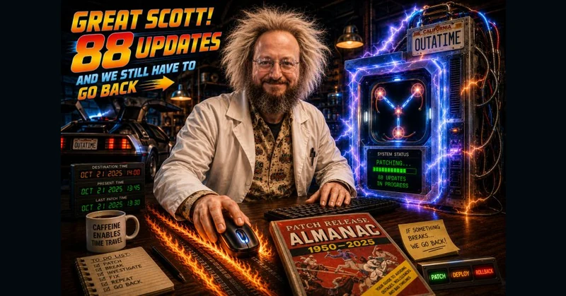 Great Scott! 88 Updates and We Still Have to Go Back.
