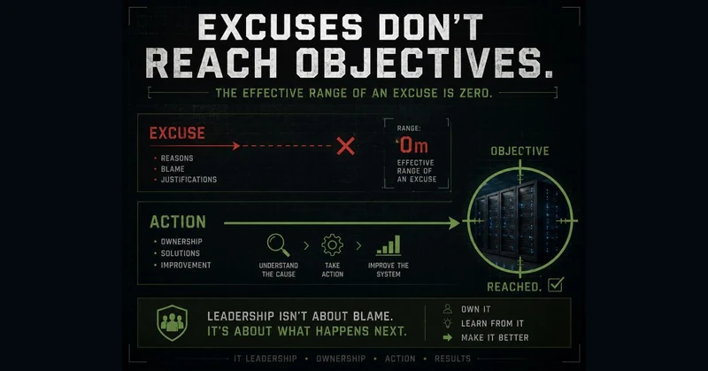 The Effective Range of an Excuse Is Zero